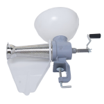 Manual tomato machine n° 3 nylon funnel and pan </br>cod. SP3MAN - Image 2