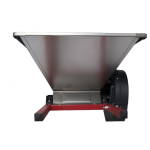 big stainless steel grape crusher by electric motor pmi grifo marchetti enology machines 3