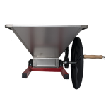 big stainless steel grape crusher by hand pgi grifo marchetti enology machines 12