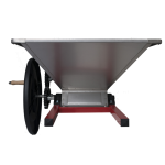 big stainless steel grape crusher by hand pgi grifo marchetti enology machines 4