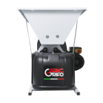grape crusher and grape stalk remover by electric motor cod dmc grifo enology machines 3