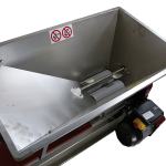 s-steel destoner by motor with 2 s-steel basket deni grifo marchetti enology machines 3
