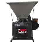 s-steel grape crusher and grape stalk remover by electric motor dmci grifo enology machines 2