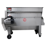 Stainless-steel grape crusher with centrifugal pump Q.50 openable </br>cod. DVEP50I - Image 2