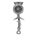 stainless steel manual meat mincer n8 tritm i 8 grifo marchetti enology machines 3