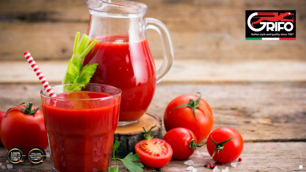 Drinking tomato juice? Discover the reasons with Grifo!