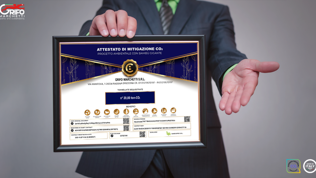 Grifo Marchetti: Zero Emissions Certification 2025